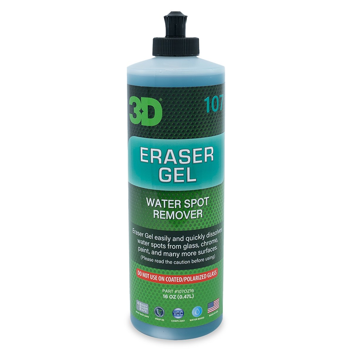 3D Eraser gel 16 oz Detail Bastards