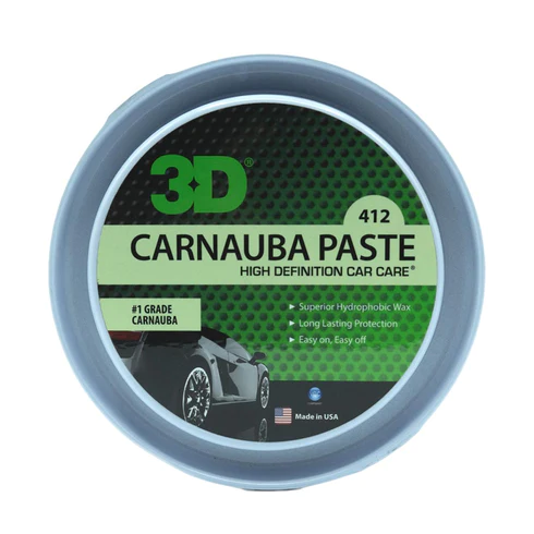 3D Carnauba paste wax 11 oz 1