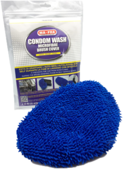 MaFra Condom wash microfiber brush cover