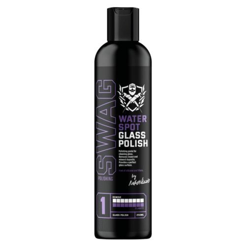 Swag Water spot glass polish 1